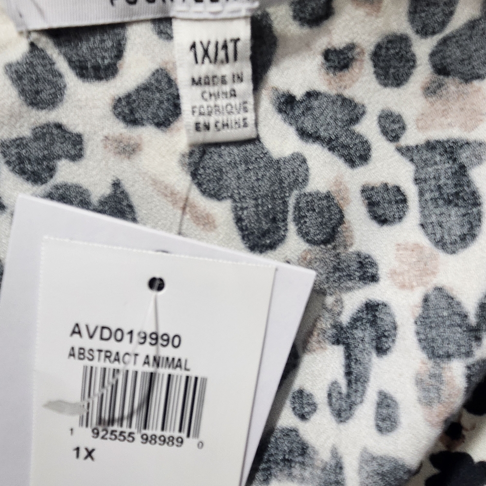Leopard Print Wrap Dress - Picture 6 of 7